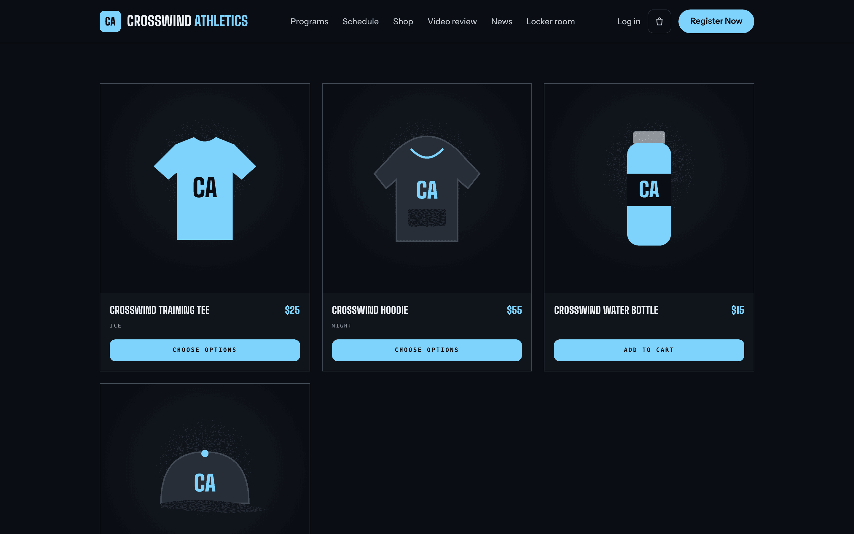 Store on the Crosswind demo